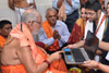 H.H. Srimad Sudheendra Theertha Swamiji launches Mahalasa Narayani Temple website
